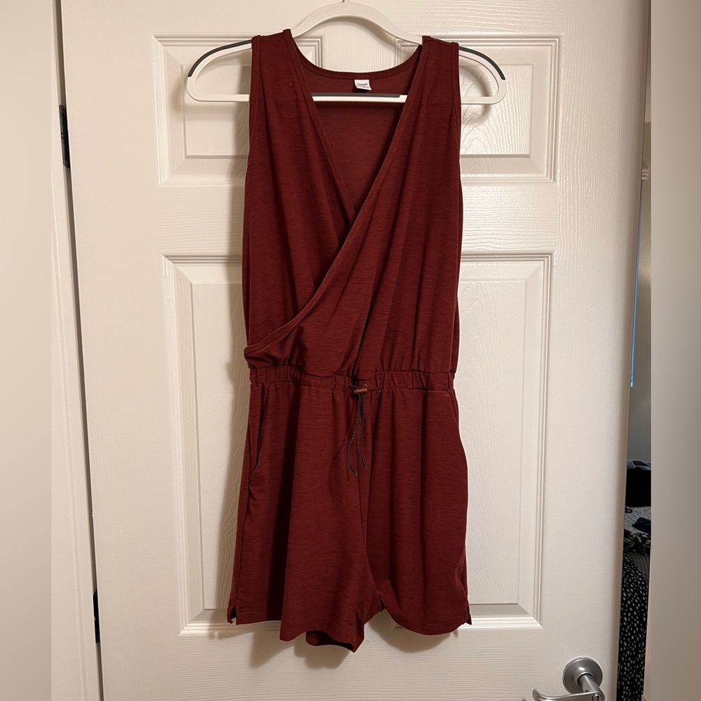 Cotton athletic romper!